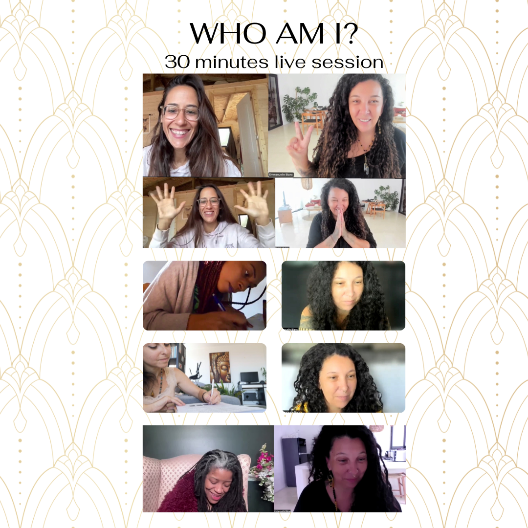 30 minute live session with Emmanuelle Blanc - Who am i? portrait