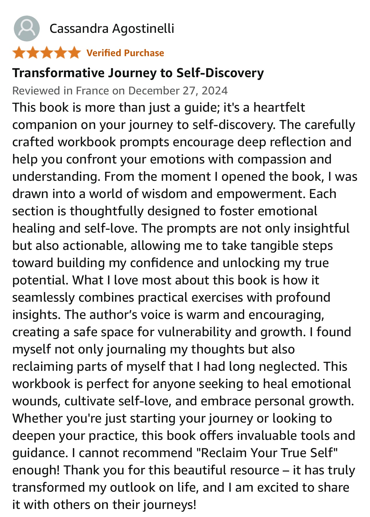 Reclaim Your True Self