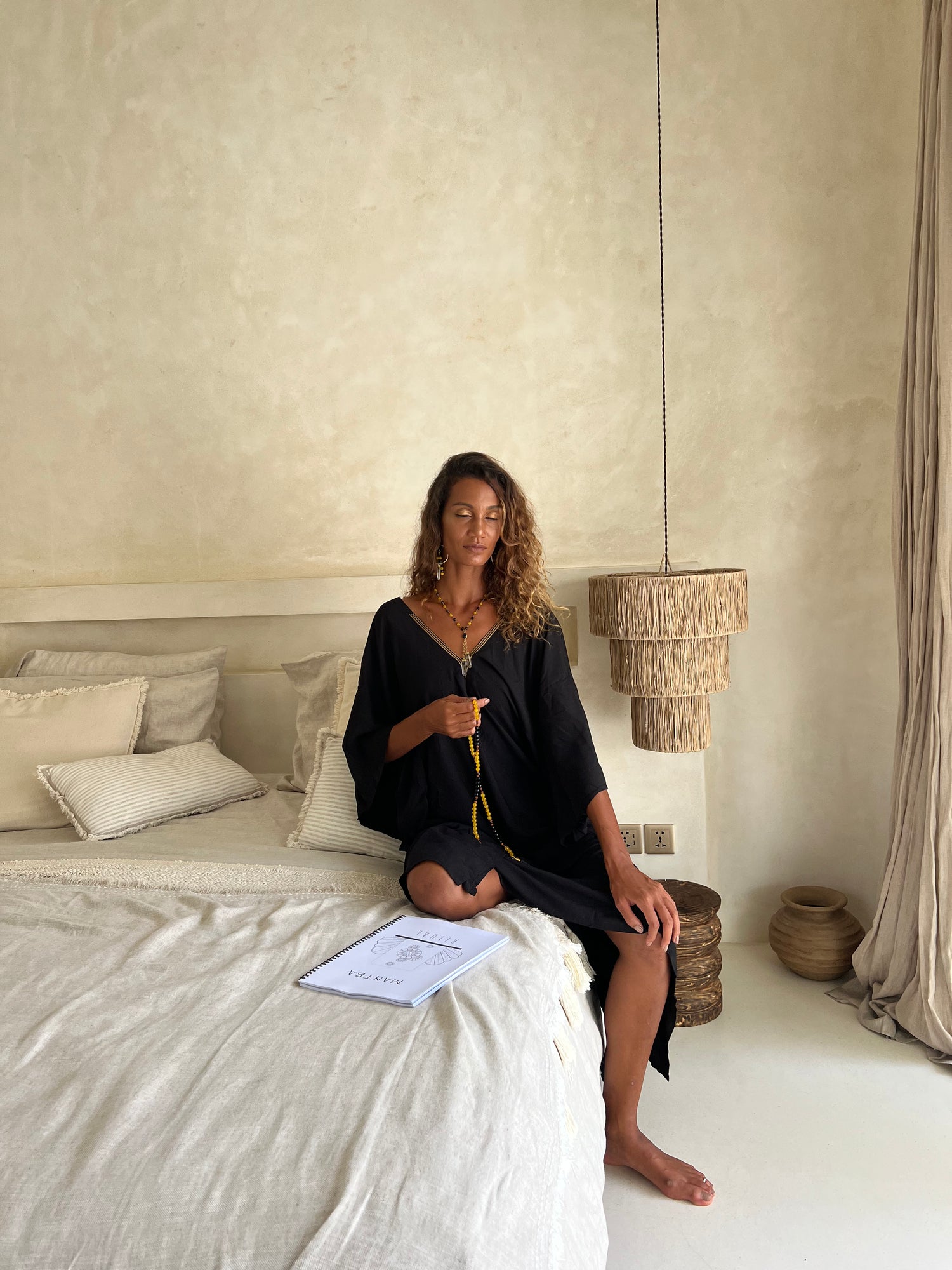 pray with magic mirror ritual journal from Unleash Your Inner Wealth designed and created by Emmanuelle Blanc