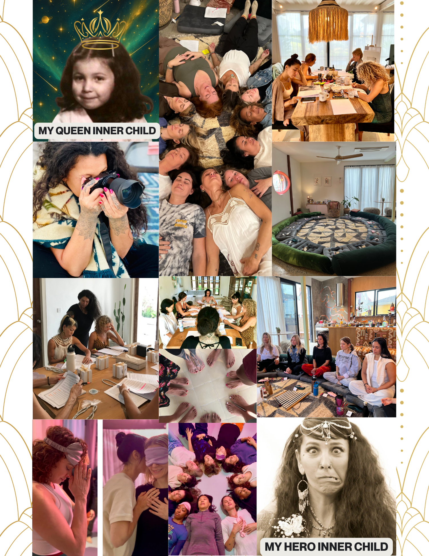 Emmanuelle Blanc hosting in person Private retreats unleash your inner wealth