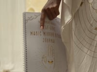 The Alchemy of Self-Love: Transforming Your Life Through the Magic Mirror Ritual Journal" from unleash your inner wealth designed and created by Emmanuelle Blanc