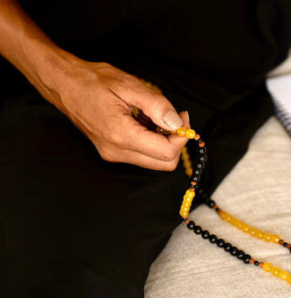 divine 108 mala beads necklace praying